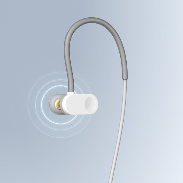 Wear the earpiece just like a headphone